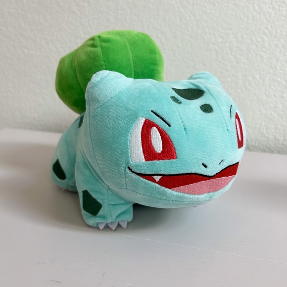 Pokemon Bulbasaur 8" Plush Stuffed Animal Toy - smiling, cute, soft - Picture 1 of 10